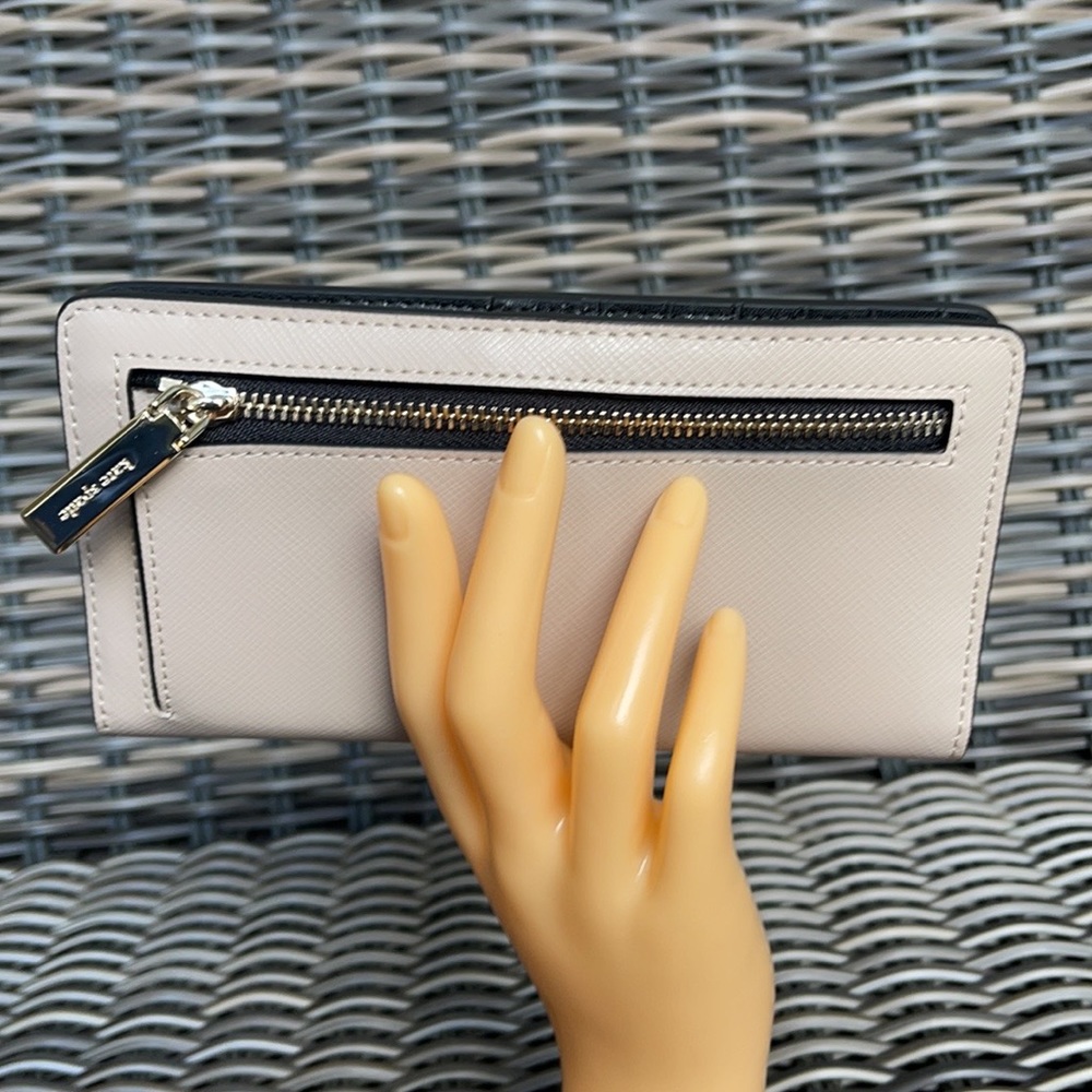 Kate Spade Staci Colorblock Large Slim Bifold Wallet - Picture 8 of 16